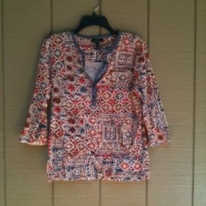 Ralph Lauren 3/4 sleeve top